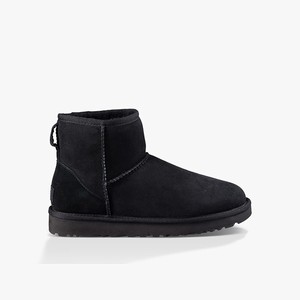 Ugg Classic Mini II Women Classic Boots Black (4357AKHLN)